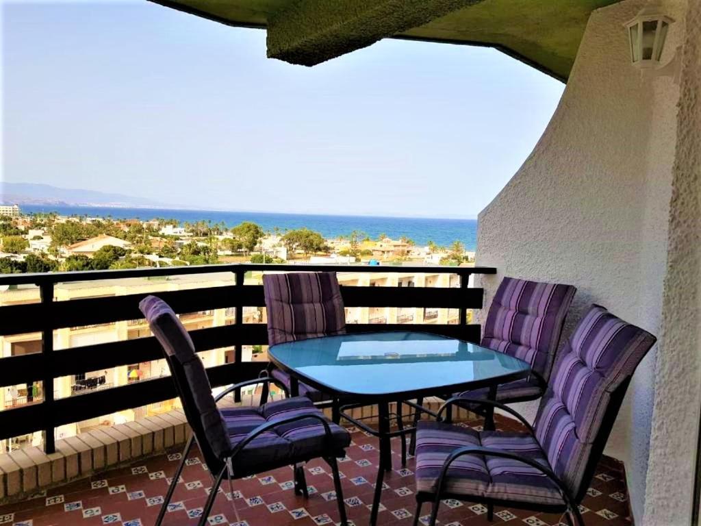 Apartamento Roquetas De Mar Urbanizacion, 2 Dormitorios, Gran Terraza Con Vista Al Mar, Wi-Fi, Parking Y Piscina ภายนอก รูปภาพ