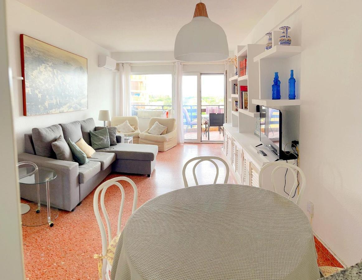 Apartamento Roquetas De Mar Urbanizacion, 2 Dormitorios, Gran Terraza Con Vista Al Mar, Wi-Fi, Parking Y Piscina ภายนอก รูปภาพ