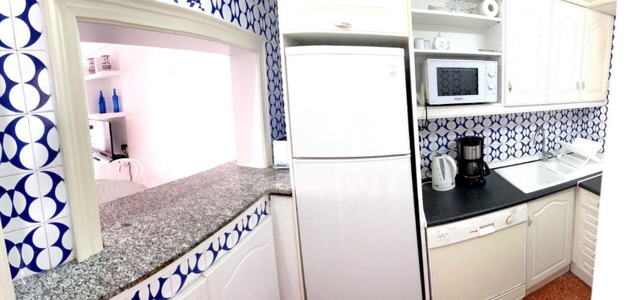 Apartamento Roquetas De Mar Urbanizacion, 2 Dormitorios, Gran Terraza Con Vista Al Mar, Wi-Fi, Parking Y Piscina ภายนอก รูปภาพ